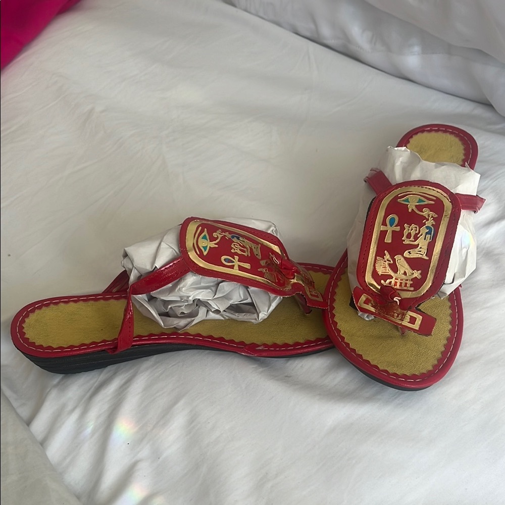 Red Sandals - Picture 7 of 8